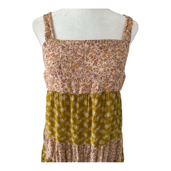 Madewell Print-Mix Tiered Midi Dress in Jaipur Floral - Picture 4 of 13